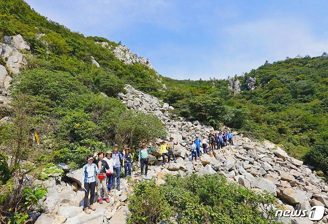 해남에서 부산을 잇는 남파랑길에 포함된 해남 달마고도© 뉴스1