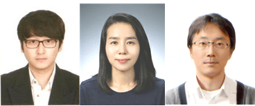 (왼쪽부터) 이준철 박사과정, 송채연 박사, 최명철 교수.