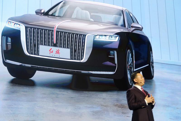 중국 국유 기업인 디이자동차(FAW 그룹)의 ‘홍치'. /로이터 연합뉴스