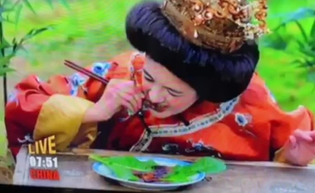 호주 어린이채널 '중국인 곤충 섭취' 방영. 글로벌타임스 캡처
