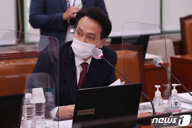 안민석 더불어민주당 의원  2020.10.7/뉴스1 © News1 박세연 기자