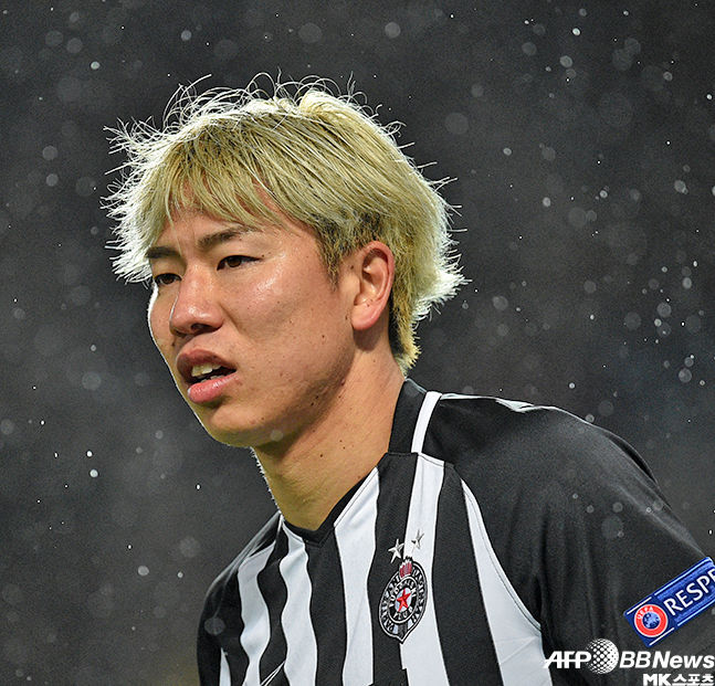 일본인 공격수 아사노 다쿠마는 이번 시즌 세르비아 1부리그 득점 3위에 올라있다. 페널티킥을 제외하고 필드골만 따지면 공동 1위다. 사진=AFPBBNews=News1