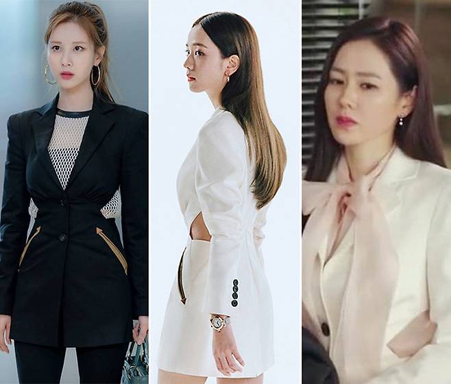 배우 서현, 블랙핑크 지수, 손예진/사진=인스타그램, 코스모폴리탄 제공, tvN '사랑의 불시착' 방송화면