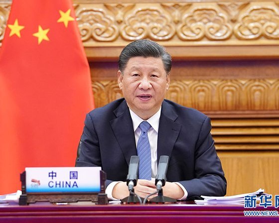시진핑 중국 국가주석에 대한 세계 14개 주요국 국민 여론 조사에서 응답자의 78%가 부정적인 입장을 나타냈다. [중국 신화망 캡처]