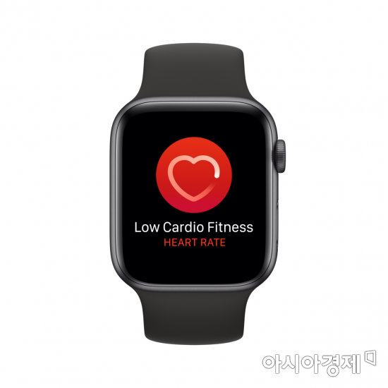 애플워치에 추가된 '유산소 피트니스' 알림 기능
