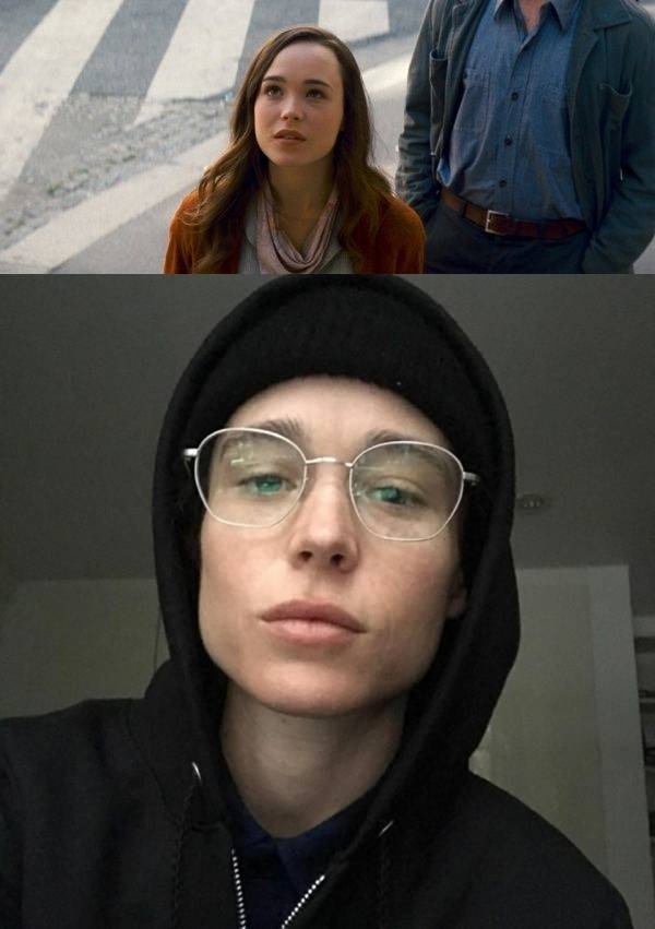 엘렌 페이지, 엘리엇 페이지 / 사진=인셉션 스틸컷, 엘리엇 페이지 SNS