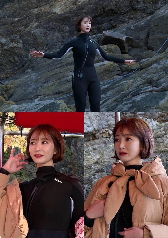 Go Joon-hee showed a special will to the first Jungle Top Model.In SBS Jungles Law in Ulleungdo and Dokdo broadcasted on January 2, fashionista Actor Go Joon-hee of urban image emits the charm of Reversal story.The illness satisfaction was Top Model in the Jungle version of Ulleung Bersal Studios Attraction, which was the second-half exploration goal.Among them, Jungle Newbie Go Joon-hee headed to the highest difficulty attraction place with the chiefs Kim Byung-man and EXO Chan Yeol.The place where they arrived was a diving spot created by nature with a coastal cliff of 15m high, which led vertically to deep sea.The three changed into diving suits ahead of the high-altitude coastal cliff diving.Go Joon-hee, who is known as the representative fashionista of the entertainment industry, showed off his hidden artistic sense and Reversal story charm by showing off his diving suits in reverse and laughing while showing off his limbs and legs.
