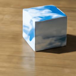 DALL-E로 생성흔 클라우드 큐브 이미지