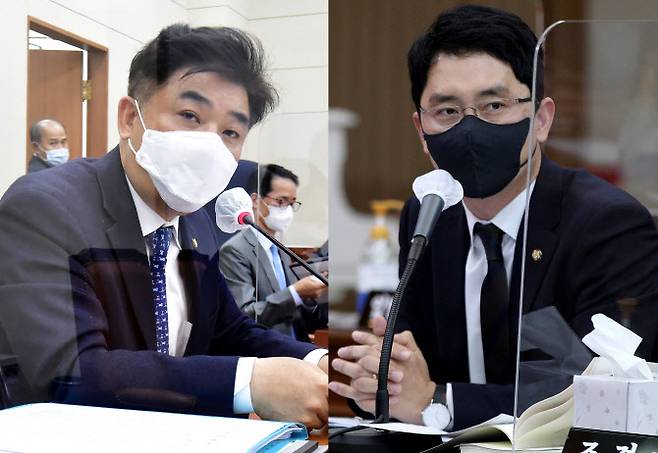 김병욱 더불어민주당 의원(왼쪽)과 김병욱 국민의힘 의원 (사진=연합뉴스)