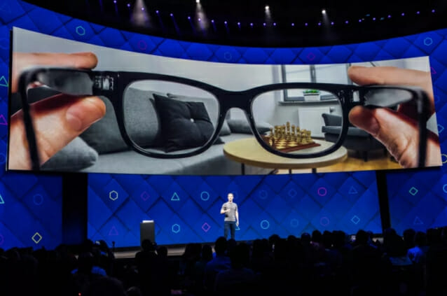 페이스북이 곧 스마트 안경을 출시할 것이라는 보도가 나왔다. (사진=씨넷)