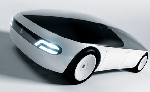 애플이 구상했던 미래형 자동차 ‘애플카’의 가상 이미지. 애플은 최근 무인차 제작 대신 자율주행차 소프트웨어 개발로 방향을 틀고 있다.