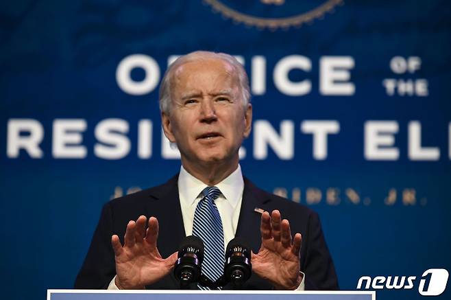 조 바이든 미국 대통령 당선인. © AFP=뉴스1 © News1 자료 사진