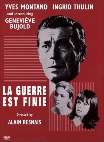 호르헤 셈프룬이 시나리오를 쓴 <전쟁은 끝났다>(1966년) 영화 포스터.