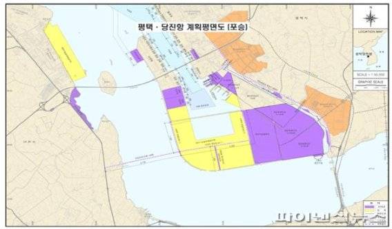 평택-당진항 포승지역 개발계획. 사진제공=경기북부청