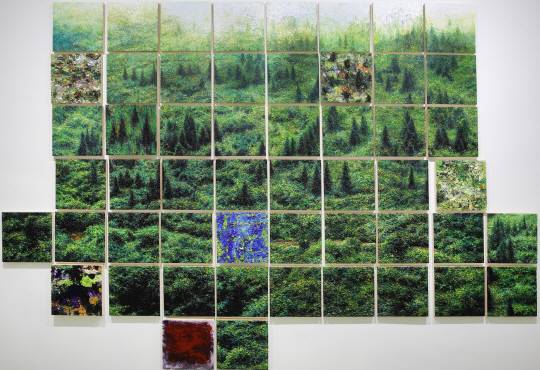 김남표, ‘검질’ 풍경, 250×180㎝, 유화, 2020