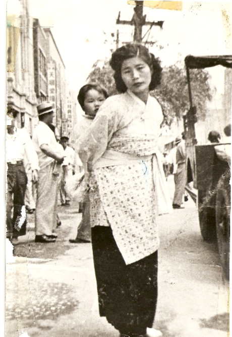 박남옥. 이경주 제공