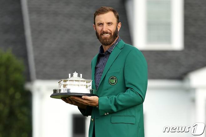 2020년 마스터스 우승자 더스틴 존슨. © AFP=뉴스1 © News1 우동명 기자