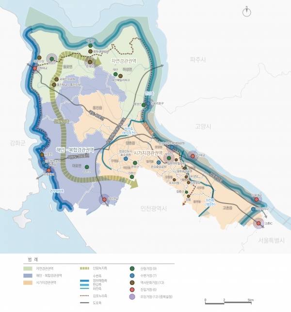 김포시는 '2030 김포시 경관계획' 재정비를 위한 법적절차를 완료하고 1월 28일까지 주민열람 공고를 실시한다고 밝혔다. / 사진제공=김포시