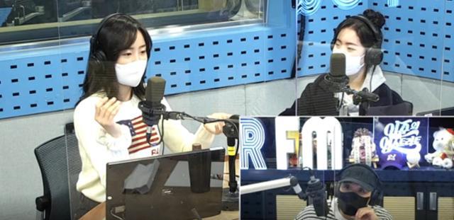 최예빈 진지희(왼쪽부터 차례로)가 SBS 파워FM '이준의 영스트리트'에서 입담을 뽐냈다. 보이는 라디오 캡처