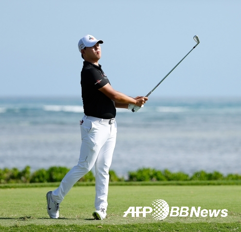 2021년 미국프로골프(PGA) 투어 소니오픈에 출전한 김시우 프로가 1라운드에서 경기하는 모습이다. 사진제공=ⓒAFPBBNews = News1