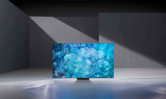 ‘CES 2021 최고의 제품’으로 선정된 삼성 네오 QLED TV. /사진제공=삼성전자