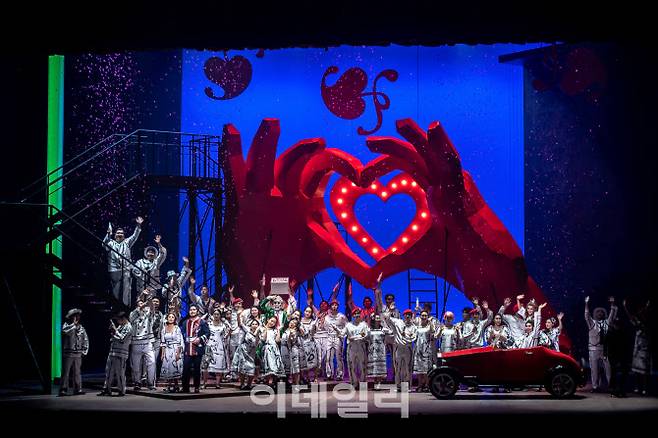 2019년 영아티스트오페라의 ‘사랑의 묘약’ 공연 장면