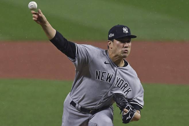 뉴욕 양키스에서 활약한 일본인 투수 다나카 마사히로. 사진=AP PHOTO