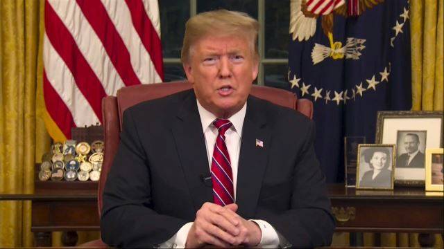 도널드 트럼프 대통령. AP뉴시스