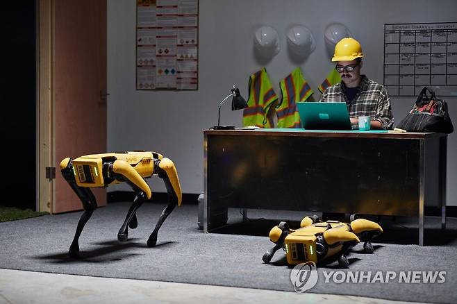 보스턴 다이내믹스의 4족 보행 로봇 스팟 [현대차그룹 제공. 재판매 및 DB 금지] photo@yna.co.kr