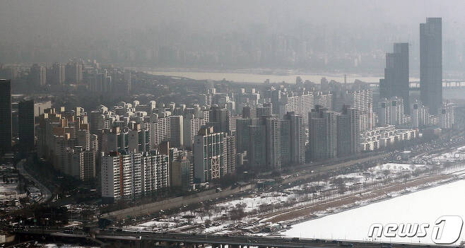 용산구 아파트단지. 2021.1.13/뉴스1 © News1 박세연 기자