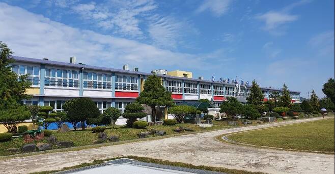 지난해 시범사업 학교로 선정된 고성 영오초등학교