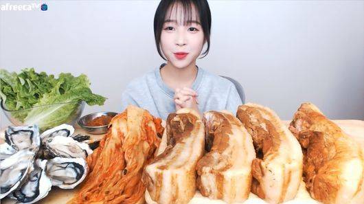 먹방 유튜버 쯔양. /아프리카TV