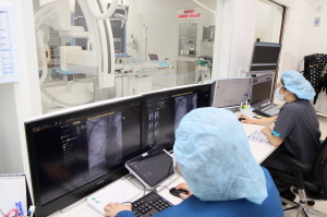 일산차병원이 최근 자궁근종 최소침습 치료를 제공하는 ‘혈관조영실’을 개소했다./사진=일산차병원 제공