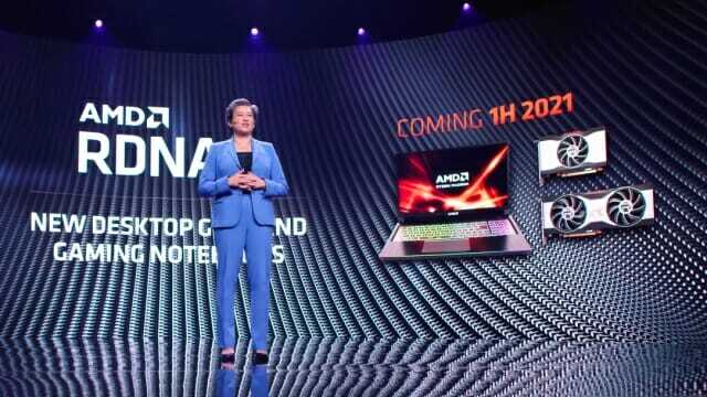 AMD는 RDNA2 기반 노트북용 그래픽칩셋을 올 상반기 출시 예정이다. (사진=AMD)