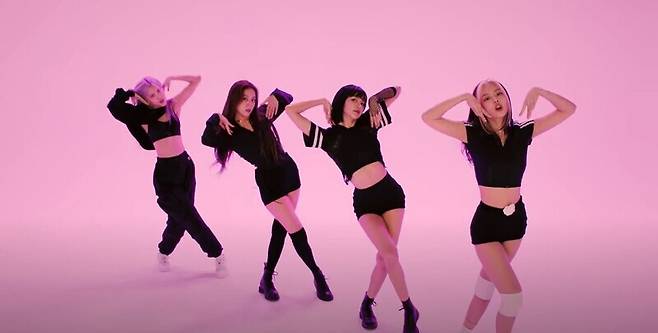 The choreography video for Blackpink’s “How You Like That.” (YouTube screenshot)