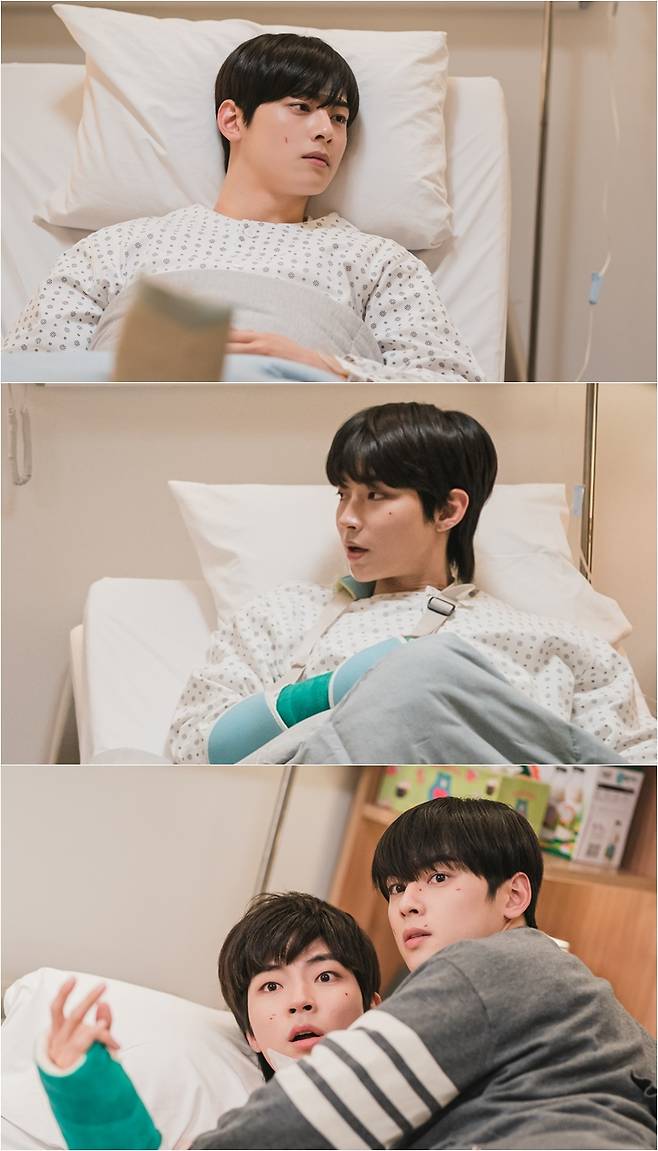 While Cha Eun-woo and Hwang In-yeop, the old best friends of Goddess Kangrim, are admitted to a hospital room, interest is heightened as the first-time Enmeshment to shot above the bed is captured.On the 20th, TVNs tree drama Goddess Kanglim will focus attention on the Steel Series of Cha Eun-woo and Hwang In-yeop, who were hospitalized in a hospital room ahead of the 11th episode.The two people in the public SteelSeries are lying on their beds and looking at each other.Cha Eun-woo looks deeply thoughtful, while Hwang In-yeop looks at Cha Eun-woo with a worried expression that is usually cold.At the same time, Cha Eun-woos legs and the cast on the arms of Hwang In-yeop are saddened.In the last broadcast, Suho learned that her former best friend, Se-yeon (Kang Chan-hee), was sacrificed to cover the scandal of her father, Ju-heon (Jung Jun-ho).Meanwhile, Seo Jun (Hwang In-yeop) was angry when he heard songs plagiarized by Se Yeon and Leo and headed to Ju Heons company.Suho, who ran away like a runaway, and Seo Jun, who was chasing him to catch him, were shocked by the dizzy ending of a traffic accident.In addition, Cha Eun-woo and Hwang In-yeops first Enmeshment to shot are captured and raises interest.Cha Eun-woo lies on top of Hwang In-yeop lying on the bed, stimulating curiosity about what the situation is.Moreover, the expressions of the two surprised people raise questions.Above all, the two shots of Cha Eun-woo and Hwang In-yeop, which have been made to touch after unexpected combination, are expected to restore the relationship, raising expectations for the broadcast of Goddess Kangrim.Meanwhile, episode 11 of Goddess Gangrim will be broadcast at 10:30 pm on the 20th.iMBC  Photo Provision tvN