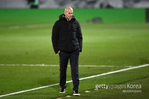 레알 마드리드 지네딘 지단 감독. 사진=게티이미지코리아