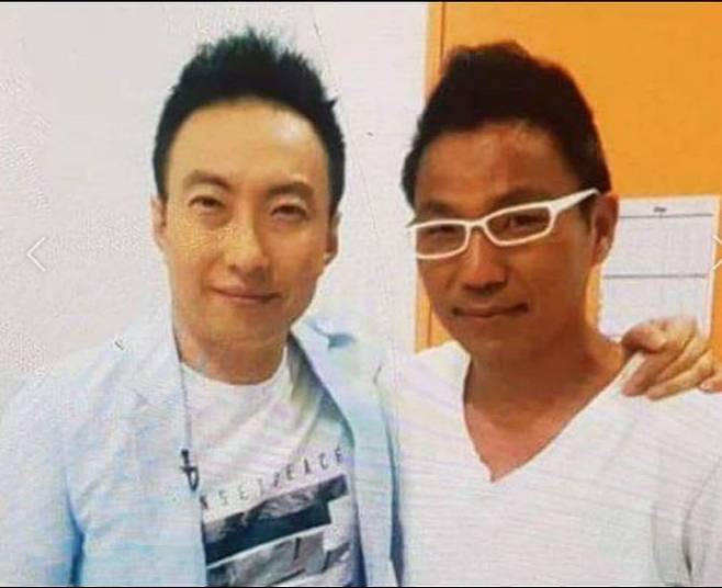 박명수(왼쪽) 김철민(사진=페이스북)
