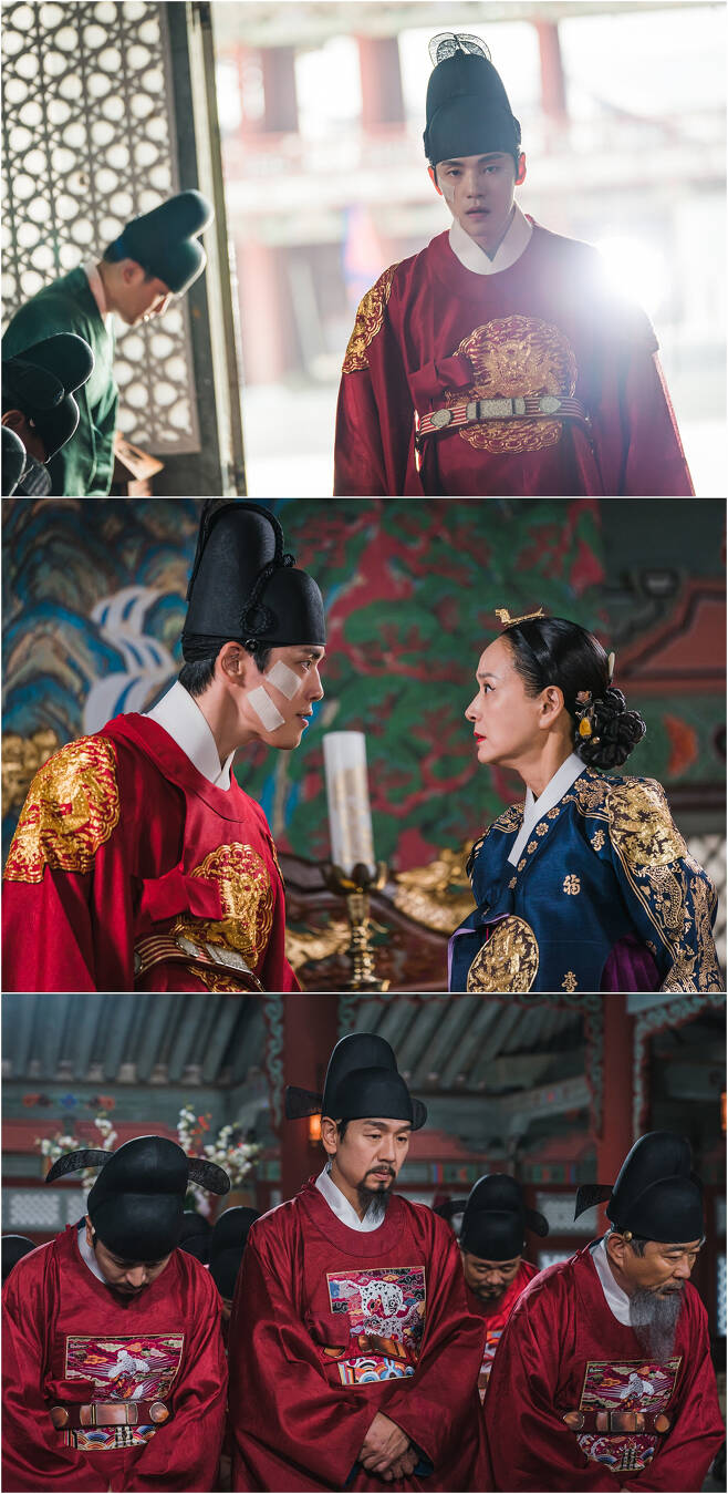 TVNs Saturday Drama Queen Cheorin (directed by Yoon Sung-sik, Choi A-il, produced by STUDIO PLEX, Craveworks) captured the changed Bunger of Cheoljong (Kim Jung-hyun), who spews the dignity of the king through his body on the 23rd, ahead of the 13th broadcast.After being hit by a desperate Danger, he completely takes off the mask of King Scarecrow and returns to the palace, foreshadowing the aftermath of the palace.In the last broadcast, Cheoljong was frustrated: Cheoljong has been drawing big pictures to straighten up the kingship and to bring the corrupt to the ground.Cheoljong, who had intended to implement a plan prepared for the non-Wheatley by using the Suri Day banquet as a turning point, but was placed in Danger as a distraction from the forces who noticed his suspicious movements.Although Kim So-yong (Shin Hye-sun) was able to reverse the Bunger as the base of the heavy war Kim So-yong (Shin Hye-sun), Kim Ji-geun (Kim Tae-woo) was also tough to break the spirit of Cheoljong.Cheoljong realized the reality of King Scarecrow again in the attack of Kim Jae-geun, who caught the weaknesses of his aides.The explosion of the question aimed at Cheoljong here heightened the sense of Danger.The photo, which was released in the meantime, announces the return of the unusual king: Cheoljong, who had suffered a serious wound to life.The charismatic of the king, which is pouring out of his body, makes him look forward to his change. Cheoljong and the fireworks of the Great (Bae Jong-ok) were also caught.Kim Jae-geun, who bowed his head, and Danger, who turned his head, add to the puzzled appearance of his deputies and stimulate curiosity.The Great King has been playing the puppet king with the life of Cheoljong.The look of Cheoljongs day, which has lived as a king of two faces, makes me guess at Dawn of the Planet of the Apes.In addition, Cheoljongs charisma, which raised his voice in the previous trailer, I ask you to collect cleanliness toward the Great King, raises his heart rate and adds expectations to future development.In the 13th episode, which airs today (23rd), the palace is in a fuss to find the culprit of the explosion that hit Cheoljong.The movement of the forces to make a new edition is accelerated by this opportunity. Kim So-yong is at the crossroads of choice to escape Danger, and Cheoljong reveals his hidden plan.Queen Cheorin production team said, Cheoljongs performance to find his place is a pleasant catharsis.We will expect an unexpected reversal with the truth of the explosion on the day of the accident, he said. We also expect the romance and hot coordination of the Notachi couple, which will deepen in the palace where the storm is sweeping, Danger.Meanwhile, the 13th episode of TVNs Saturday Drama Queen Cheorin will be broadcast today (23rd) at 9 p.m.