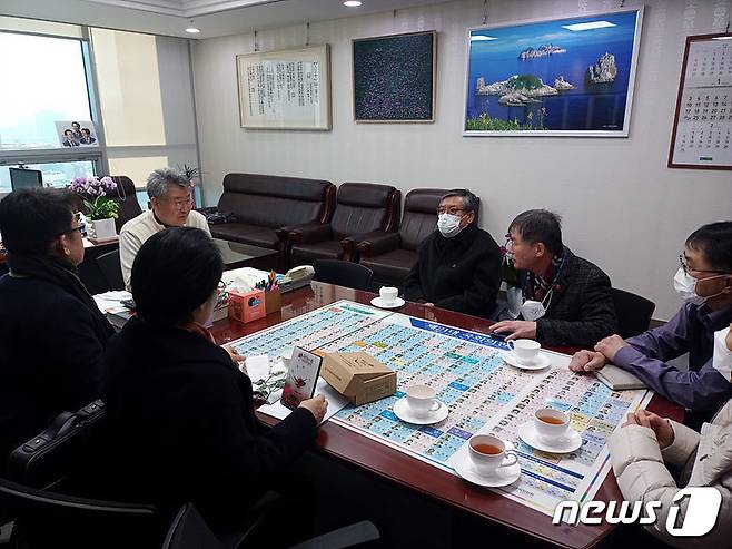 여순사건 홍보단 국회 방문.(여수시 제공)/뉴스1 © News1