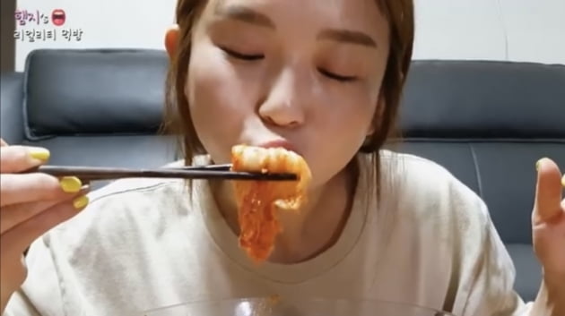 "김치는 한국음식"이라고 했다가 중국 회사와 계약이 해지된 유튜버 햄지/사진=햄지 유튜브 영상 캡처