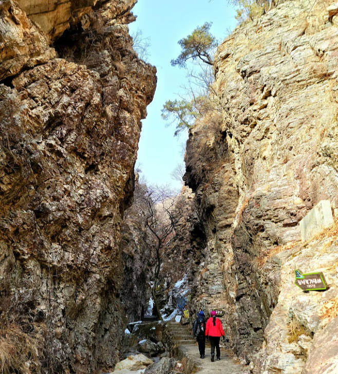 삼악산 등선폭포 금강굴