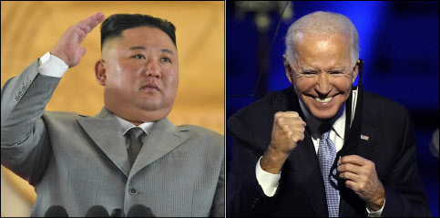 김정은 북한 국무위원장(왼쪽)과 조 바이든 미국 대통령(사진=노동신문·AFP/연합뉴스).