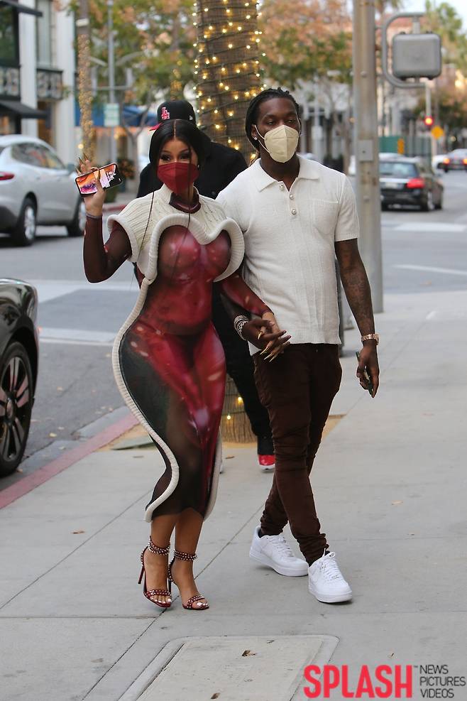 카디비와 오프셋 /사진제공=Splash News © 뉴스1