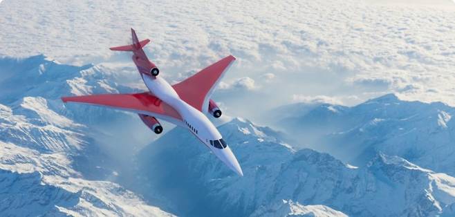 미국 항공 제작 벤처인 에어리온은 차세대 초음속 여객기인 AS2를 개발하고 있다. 에어리온 제공