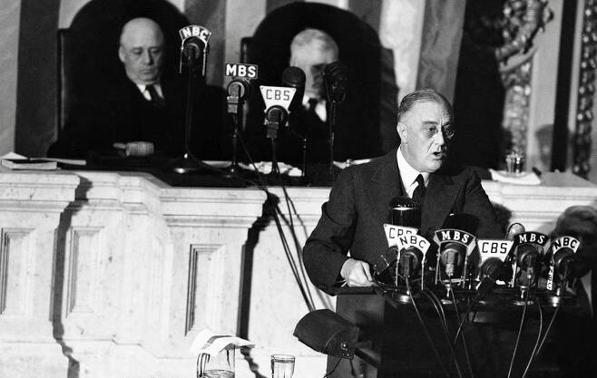 ⓒAP Photo프랭클린 루스벨트 대통령은 ‘결핍으로부터의 자유’ 개념을 통해 미국의 사회복지를 강화하는 사상적 토대를 만들었다.