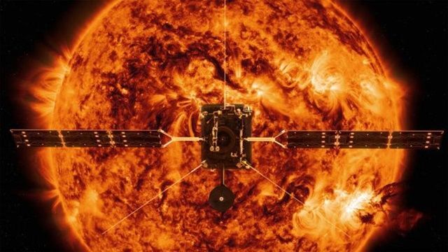태양 궤도 탐사선 솔라 오비터의 모습 (사진=ESA)