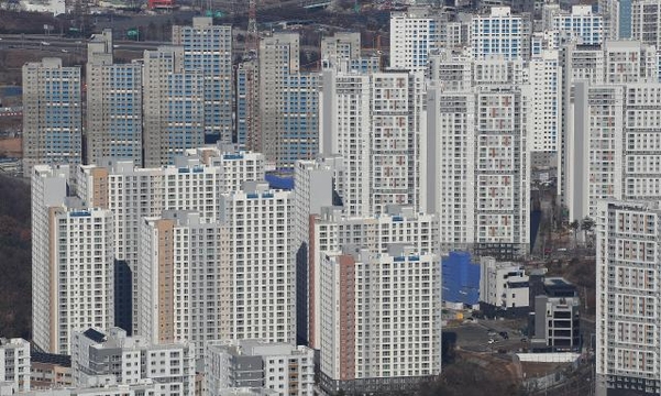 1월 24일 위례신도시에 건축중인 아파트의 모습. /연합뉴스