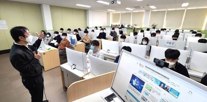 일본 IT기업주문반 수업 모습 [영진전문대 제공. 재판매 및 DB 금지]