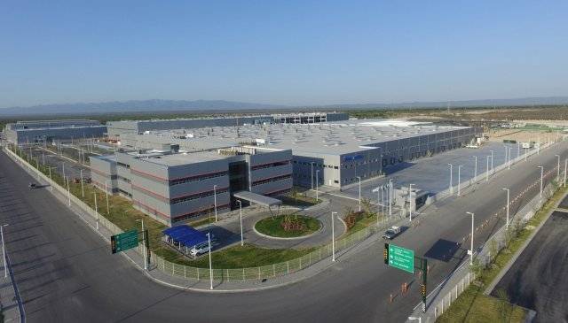 성우하이텍 ‘멕시코 몬테레이 공장’.